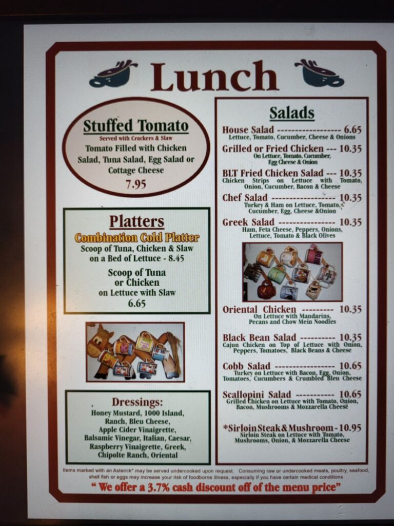 Odd Cuples Cafe Menu 4