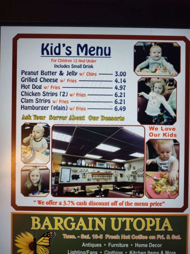 Odd Cuples Cafe Menu 5